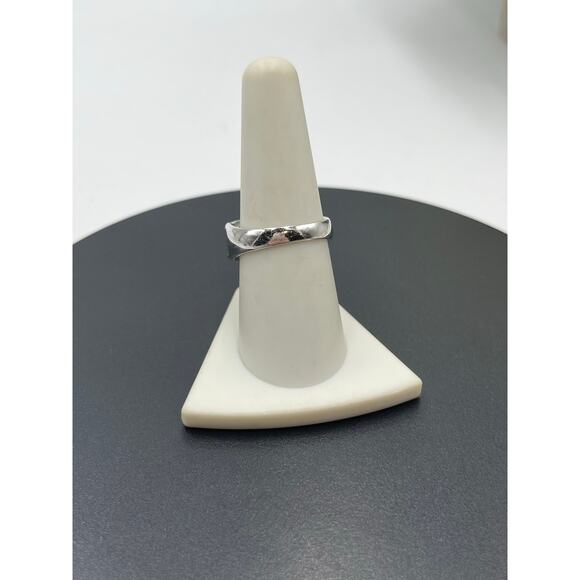 Designer Sterling Silver 925 Raised Yellow Round and Baguette CZ Ring  Size 8.25 - Picture 9 of 11